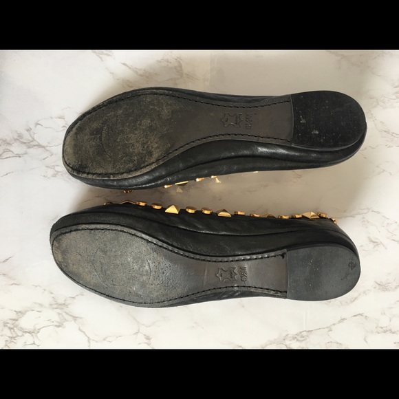Tory Burch Riveted Leather Ballet Flats- Very Good Condition - Picture 5 of 5
